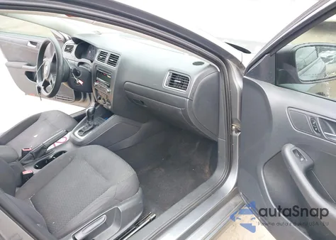 2012 Volkswagen Jetta 2.0L S из США, поврежденный, VIN 3VW2K7AJ3CM049680